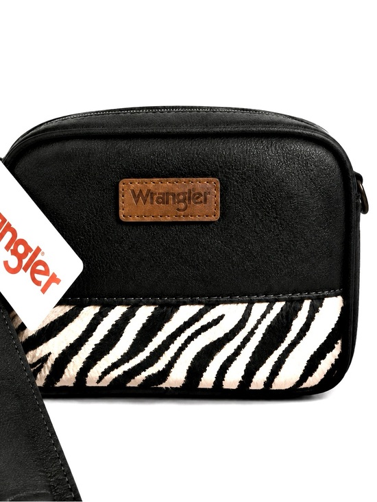 Wrangler Handbags - Wrangler Crossbody Bag Zebra Print